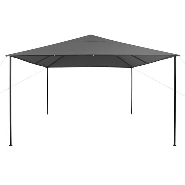 vidaXL Gazebo 4x4x3 m Anthracite 180 g/m²