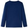 Kids' T-shirt with Long Sleeves Navy 104