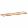 vidaXL Floating Shelf 80x20x2 cm Untreated Solid Wood Acacia