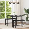 vidaXL Dining Tables 80 x 80 x 75 cm METAL