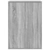 vidaXL Sideboards 2 pcs Grey Sonoma 60x31x84 cm Engineered Wood