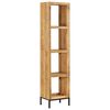 vidaXL Bookshelf 40x30x175 cm Solid Mango Wood