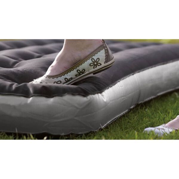Outwell Air Mattress Classic Single with Pillow & Pump Black & Grey