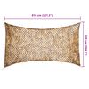 vidaXL Camouflage Net with Storage Bag 816x520 cm Sand