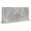 vidaXL Vanity Mirror with Mirror Concrete Grey 100 x 45 x 18 cm