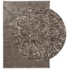vidaXL Rug ISTAN High Pile Shiny Look Grey 120x170 cm