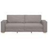 vidaXL Sofa Taupe 220 x 78 x 84 cm Fabric