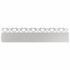 vidaXL Lawn Edgings 30 pcs 103 x 0.05 x 22 cm Stainless Steel Silver