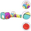 vidaXL Children Play Tent with 250 Balls Multicolour 190x264x90 cm