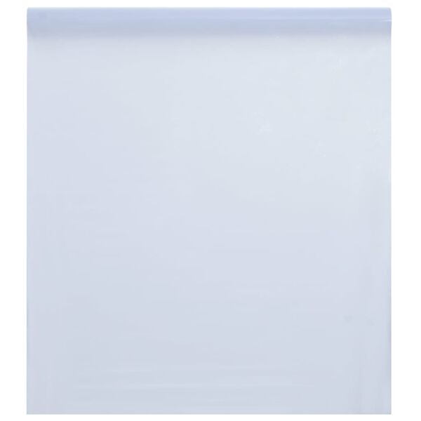 vidaXL Window Film Static Frosted White 90x500 cm PVC