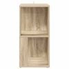 vidaXL Corner Cabinet Sonoma Oak 33x33x67 cm Engineered Wood