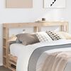 vidaXL Headboard with Shelves 150 cm Solid Wood Pine