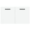 vidaXL Wall Cabinet White 60x36.5x35 cm Engineered Wood