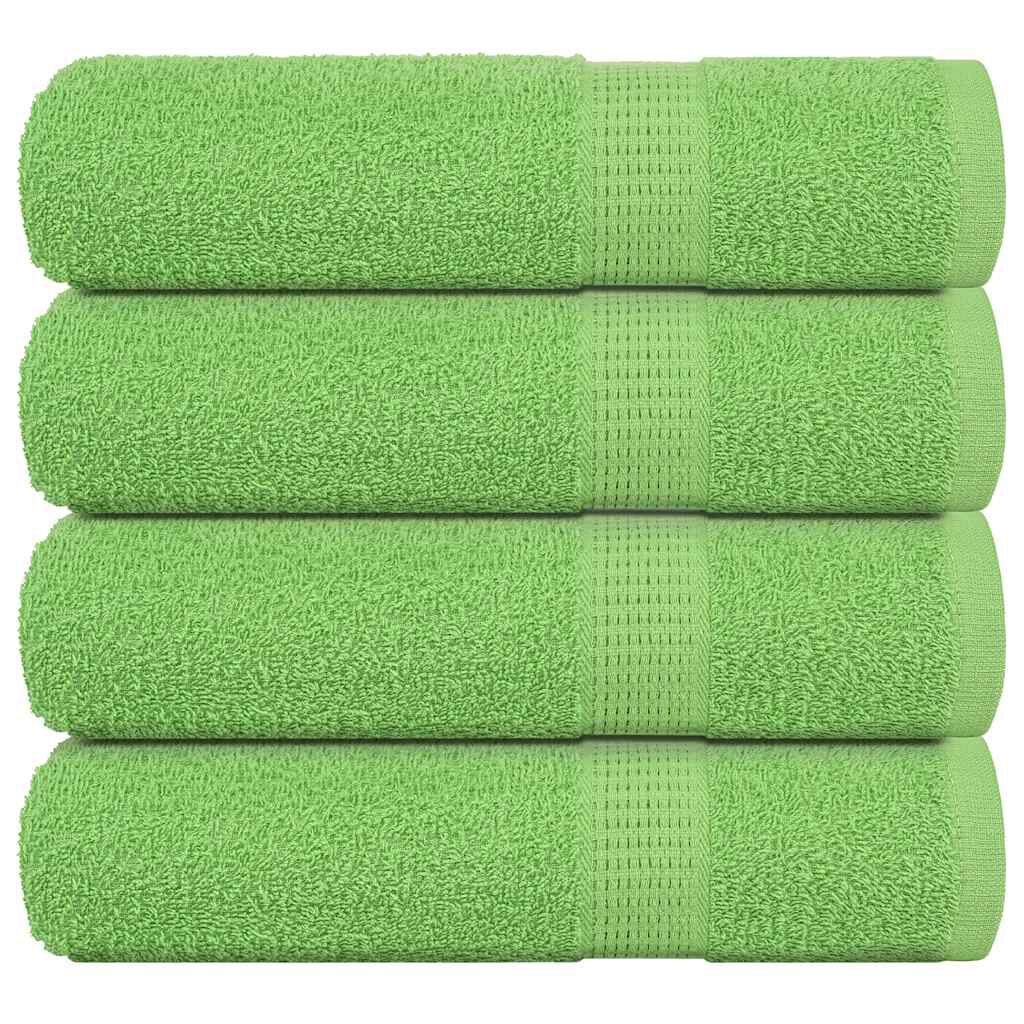 Apple green hand towels sale