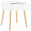 vidaXL Bedside Cabinets 2 pcs White 40x40x56 cm Engineered Wood