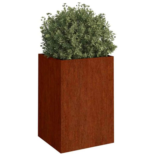 vidaXL Planter 52x48x75 cm Corten Steel