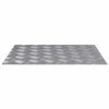 vidaXL Stair Tread 4 pcs 60 x 50 cm Silver Aluminium Rectangular