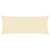 vidaXL Sunshade Sail 160 g/m&sup2; Cream 2x4,5 m HDPE