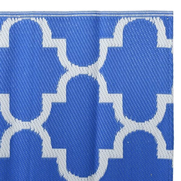 vidaXL Outdoor Carpet ARAKIL Blue 80x150 cm PP