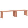 vidaXL Garden Bench Extendable 212.5x40.5x45 cm Solid Wood Douglas