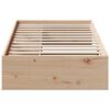 vidaXL Day Bed without Mattress 90x200 cm Solid Wood Pine
