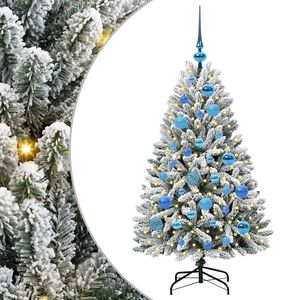vidaXL Artificial Christmas Tree 120 cm 150 LEDs Warm White