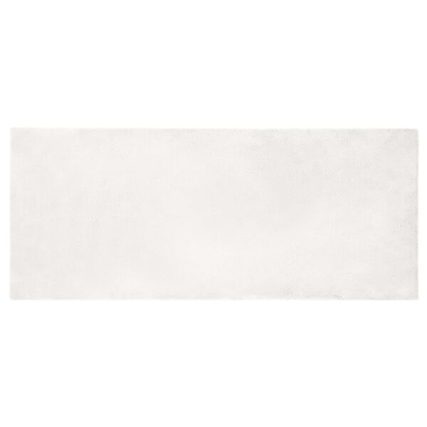 vidaXL Faux Rabbit Fur Rug Olite White 100 x 200 cm Polyester