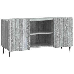 vidaXL TV Cabinet Grey Sonoma 102 x 34.5 x 52 cm Engineered Wood