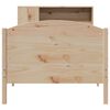 vidaXL Bookcase Bed without Mattress 100x200cm Solid Wood Pine