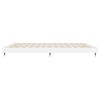 vidaXL Bed Frame without Mattress High Gloss White 140x200 cm
