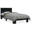 vidaXL Bed Frame without Mattress Black 90x200 cm