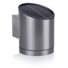 Smartwares Solar Wall Light with Sensor 0.5 W Silver GWS-004-DS