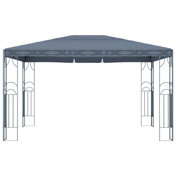 vidaXL Gazebo 400x300 cm Anthracite