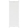 vidaXL Plisse Blind 50x150cm White Pleated Blind