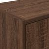 vidaXL Garage Wall Cabinets 2 pcs Brown Oak Engineered Wood