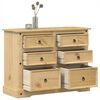 vidaXL Chest of Drawers Corona 112x48x91 cm Solid Wood Pine