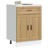 vidaXL Kitchen Base Cabinet&nbsp;Porto Artisan Oak Engineered Wood