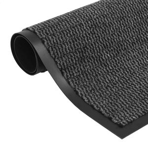 vidaXL Dust Control Mat Rectangular Tufted 40x60 cm Anthracite