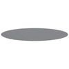 vidaXL Pool Ground Cloth Light Grey &Oslash;306 cm Polyester Geotextile