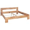 vidaXL Bed Frame without Mattress Solid Oak Wood 160x200 cm