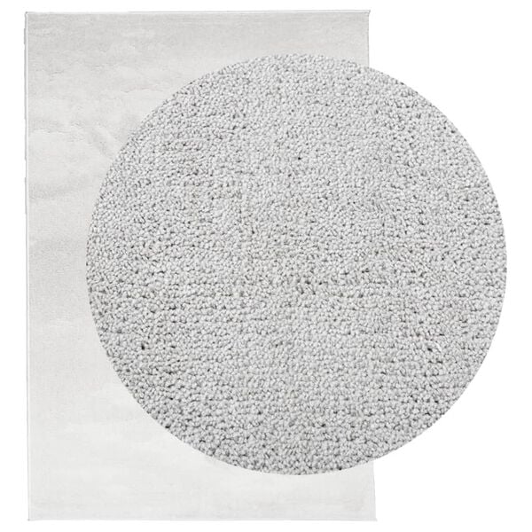 vidaXL Rug OVIEDO Short Pile Grey 300x400 cm