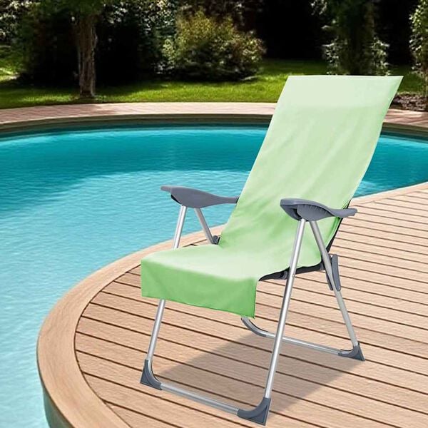 vidaXL Outdoor Chair Towels 2 pcs Blue 130 x 60 cm