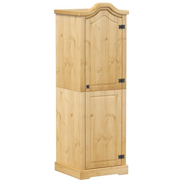 vidaXL Wardrobe Corona 55x52x170 cm Solid Wood Pine