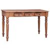 vidaXL Desk with Drawers 117x57x75 cm Solid Mahogany Wood