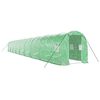 vidaXL Greenhouse with Steel Frame Green 36 m&sup2; 18x2x2 m