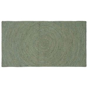 vidaXL Area Rugs Olive Green 60 x 110 cm Jute