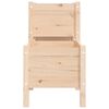vidaXL Planter 178.5x44x75 cm Solid Wood Pine