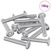 vidaXL Head Lock Screw 2514 pcs Silver Steel