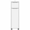 vidaXL Bathroom Cabinet White 30.5 x 30 x 101 cm Engineered Wood