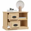 vidaXL Bedside Cabinet Sonoma Oak 60x35.5x45 cm